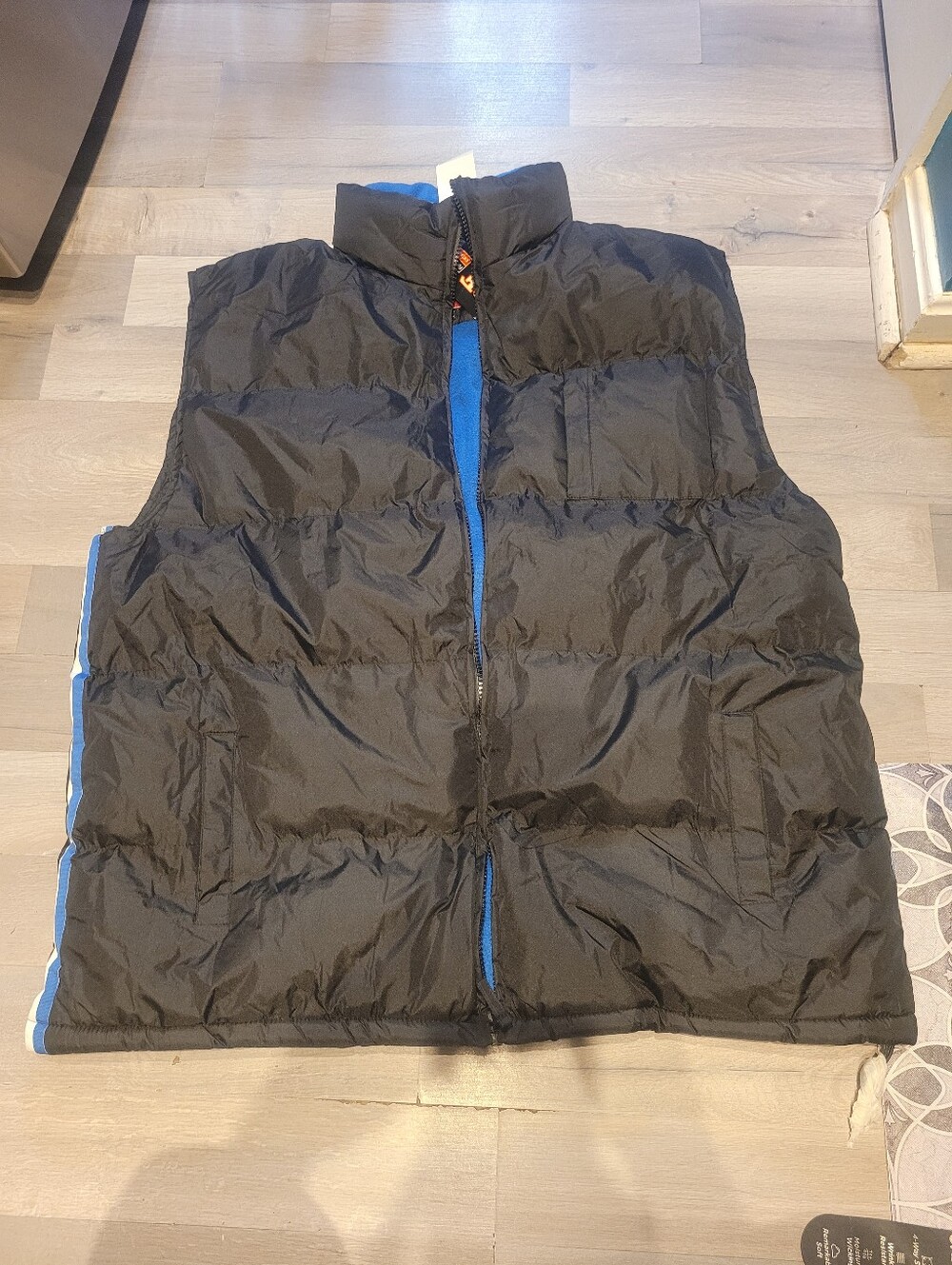 PF Pacific Flyer Zippered Puffer Vest Big & Tall Men's Size 4x & 5x